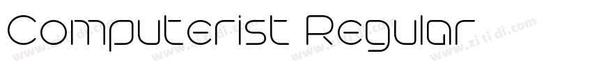 Computerist Regular字体转换